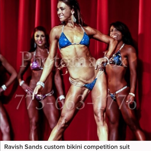 Ravish Sands custom competition bikini suit - Picture 1 of 4